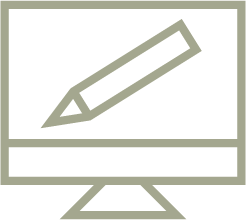 Icon individuelle und kreative Gestaltung