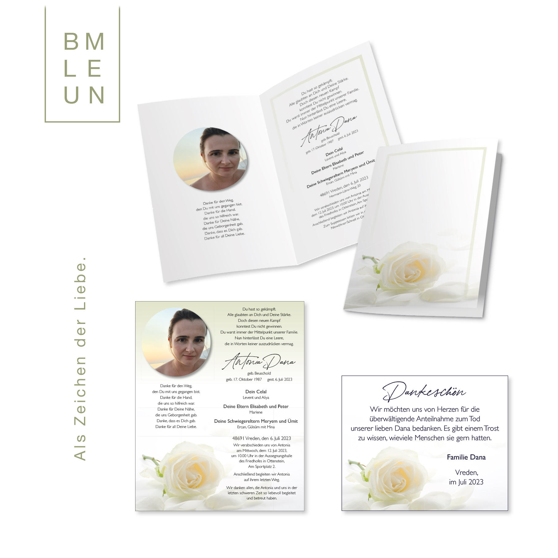 Beispiel Trauerkarte 5