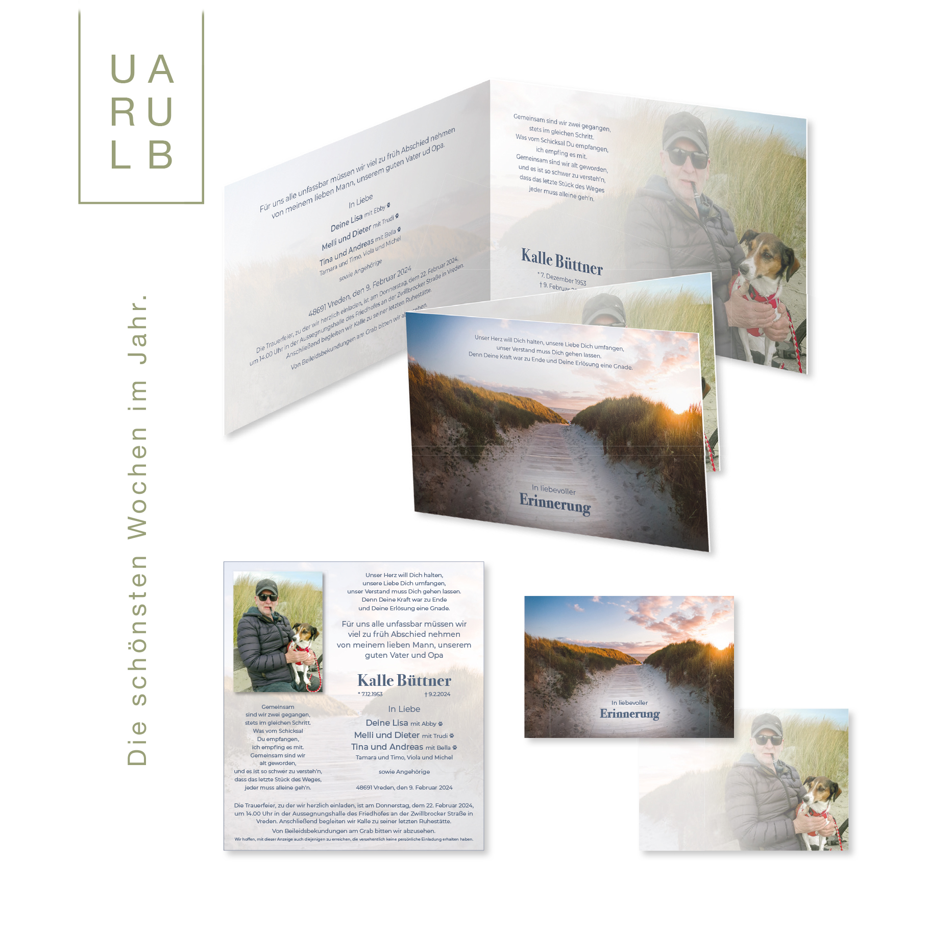 Beispiel Trauerkarte 1